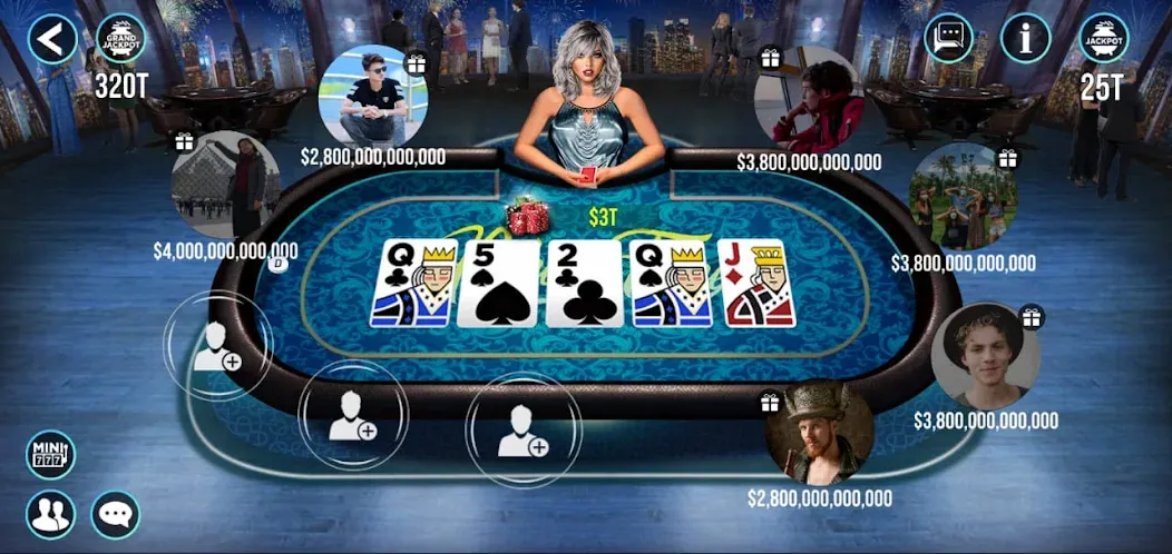 POKER FAME (ПОКЕР ФЕЙМ) [МОД: Много денег, Монет и Все открыто] Screenshot 4