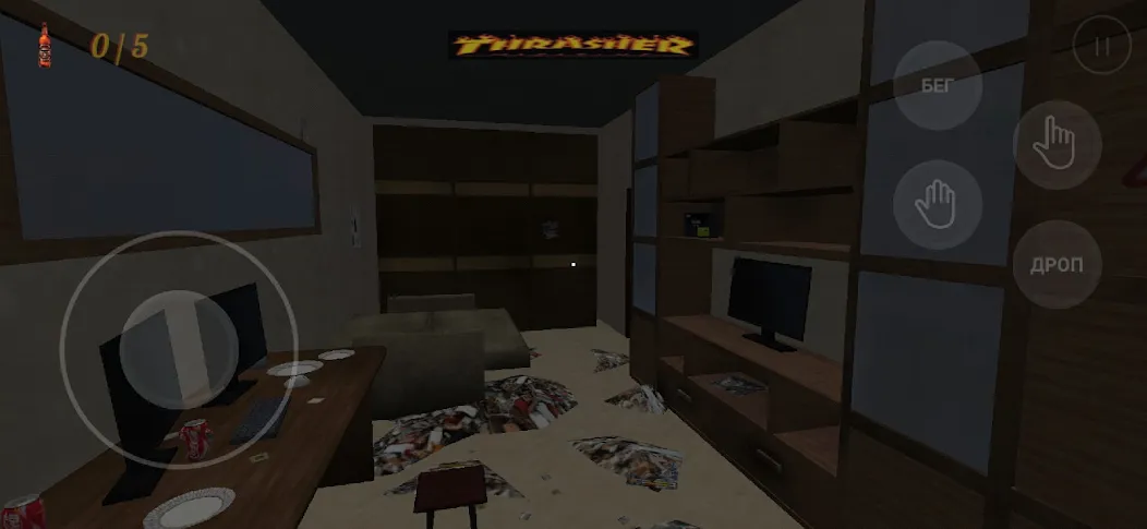 kriper2004 horror (крипер2004 ужас) [МОД: Много монет, Открытые уровни и Мега MOD] Screenshot 1