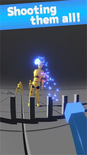 Titan Shoot: 3D gun action (Титан Шут) [МОД: Деньги, Монеты и Меню MOD] Screenshot 1