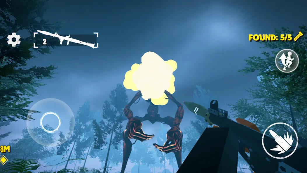 Siren horror: Big head game 3d [МОД: Все открыто, Дополнительные деньги и Меню MOD] Screenshot 2