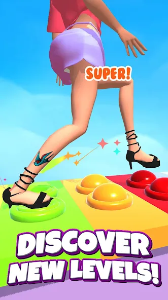 ASMR Tippy Toe - ASMR Games (АСМР Типпи Тоу) [МОД: Меню, Бесконечные монеты и Открытые уровни] Screenshot 5