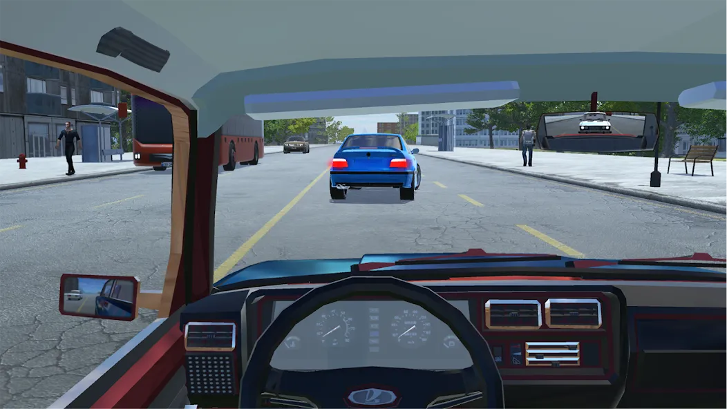 Russian Car Lada 3D [МОД: Деньги, Монеты и Меню MOD] Screenshot 4