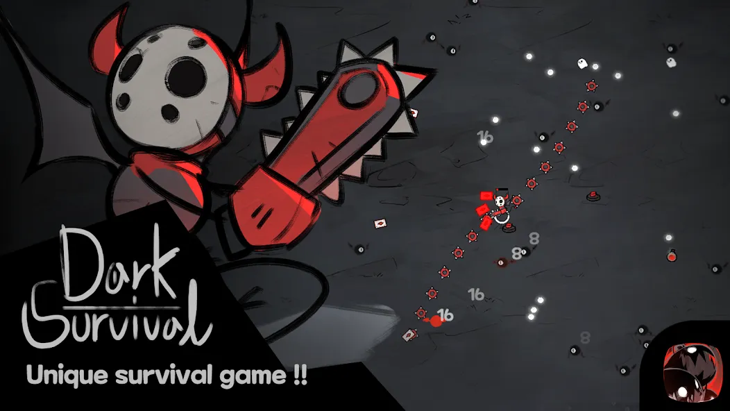 Dark Survival (Дарксурвивал) [МОД: Много монет, Открытые уровни и Мега MOD] Screenshot 1