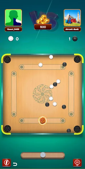 Carrom Board Clash : Pool game (Карром борд пул игра) [МОД: Бесконечные деньги, Монеты и Мега MOD] Screenshot 2