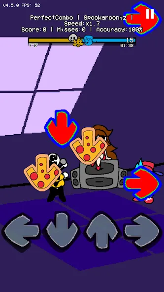 Beat Battle Official Remake [МОД: Меню, Бесконечные монеты и Открытые уровни] Screenshot 3