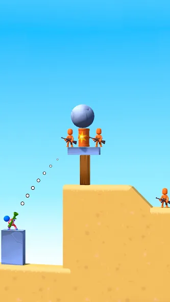 Bazooka Boy (Базука Бой) [МОД: Много монет, Открытые уровни и Мега MOD] Screenshot 2