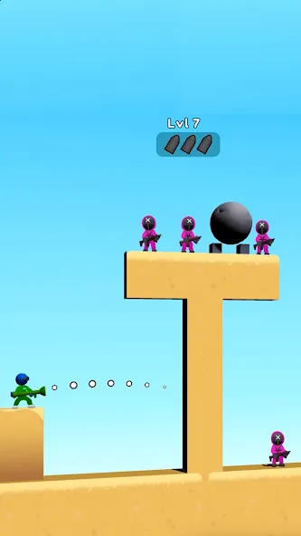 Bazooka Boy (Базука Бой) [МОД: Много монет, Открытые уровни и Мега MOD] Screenshot 4