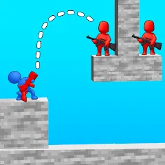 Скачать Bazooka Boy (Базука Бой) [МОД: Много монет, Открытые уровни и Мега MOD] | Взлом Bazooka Boy на Андроид