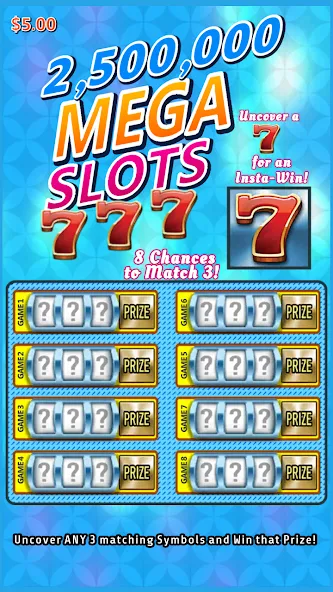 Scratch Off Lottery Casino (Скретч Офф Лотерейное Казино) [МОД: Все открыто, Дополнительные деньги и Меню MOD] Screenshot 2