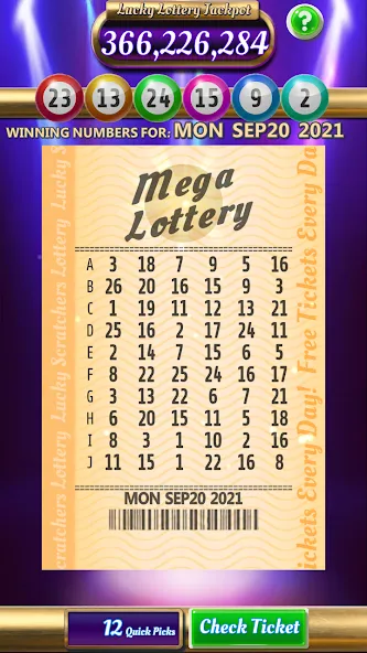 Scratch Off Lottery Casino (Скретч Офф Лотерейное Казино) [МОД: Все открыто, Дополнительные деньги и Меню MOD] Screenshot 3