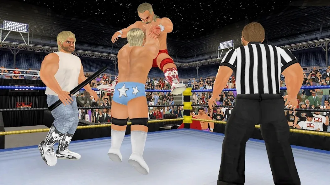 Wrestling Empire (Рестлинг Импайр) [МОД: Много монет, Открытые уровни и Мега MOD] Screenshot 2