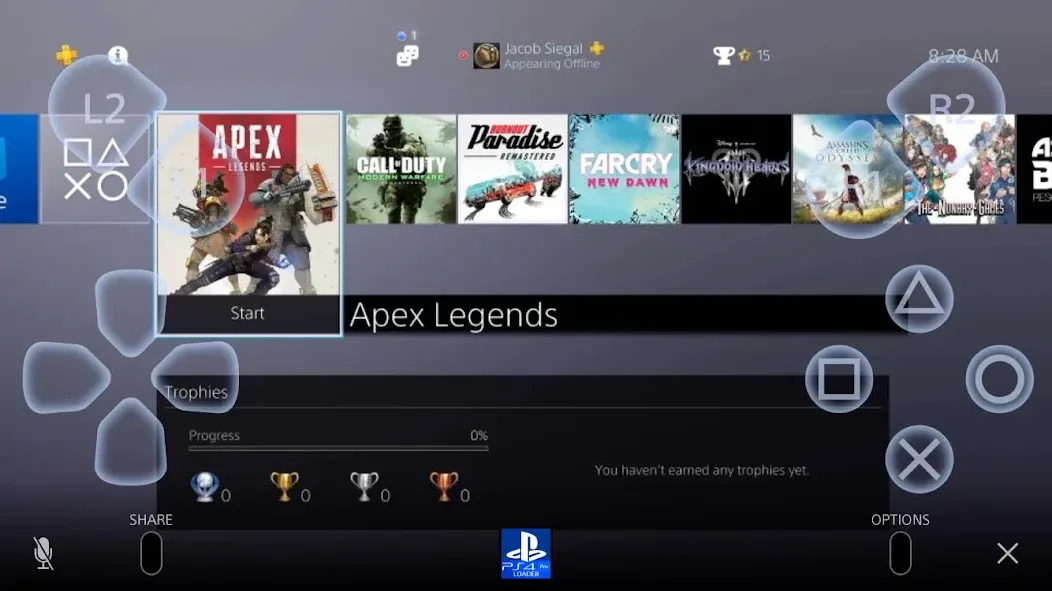 PS4 Pro Loader LITE (ПС4 Про Лоадер ЛАЙТ) [МОД: Бесконечные деньги, Монеты и Мега MOD] Screenshot 1