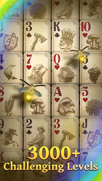 Solitaire Fairytale (Солитер Сказка) [МОД: Все открыто, Дополнительные деньги и Меню MOD] Screenshot 2