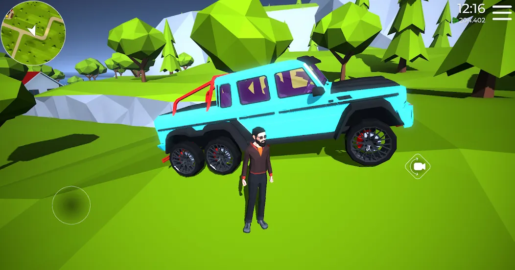 Cars LP – Extreme Car Driving (Карс ЛП) [МОД: Деньги, Монеты и Меню MOD] Screenshot 3