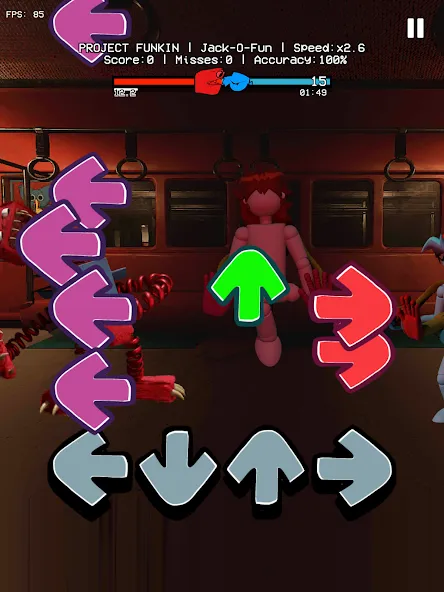 Purple Cat Playtime Rap Battle (Плейтайм) [МОД: Бесконечные деньги, Монеты и Мега MOD] Screenshot 4