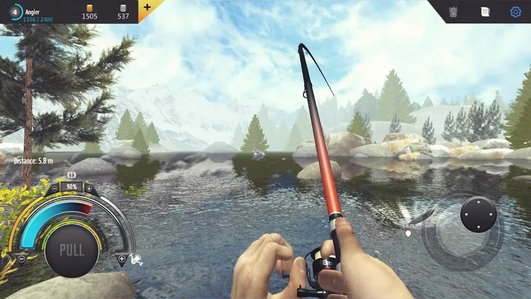 Professional Fishing (Профессиональная рыбалка) [МОД: Много денег, Монет и Все открыто] Screenshot 3