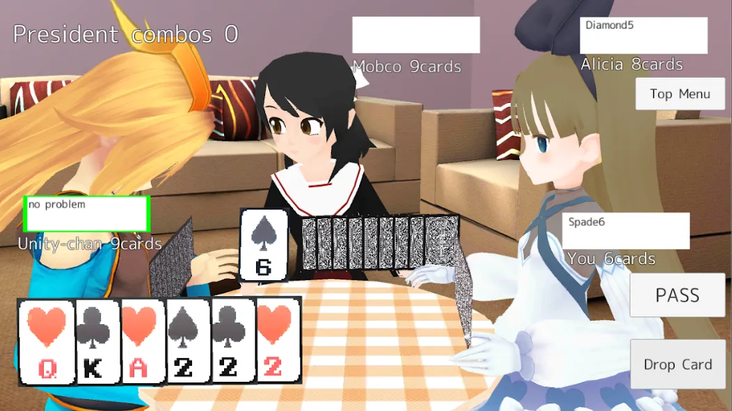 President Card Game (Президент карточная игра) [МОД: Деньги, Монеты и Меню MOD] Screenshot 4