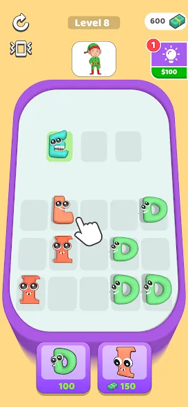 ABC Merge (ЭйБиСи Мердж) [МОД: Бесконечные деньги, Монеты и Мега MOD] Screenshot 1
