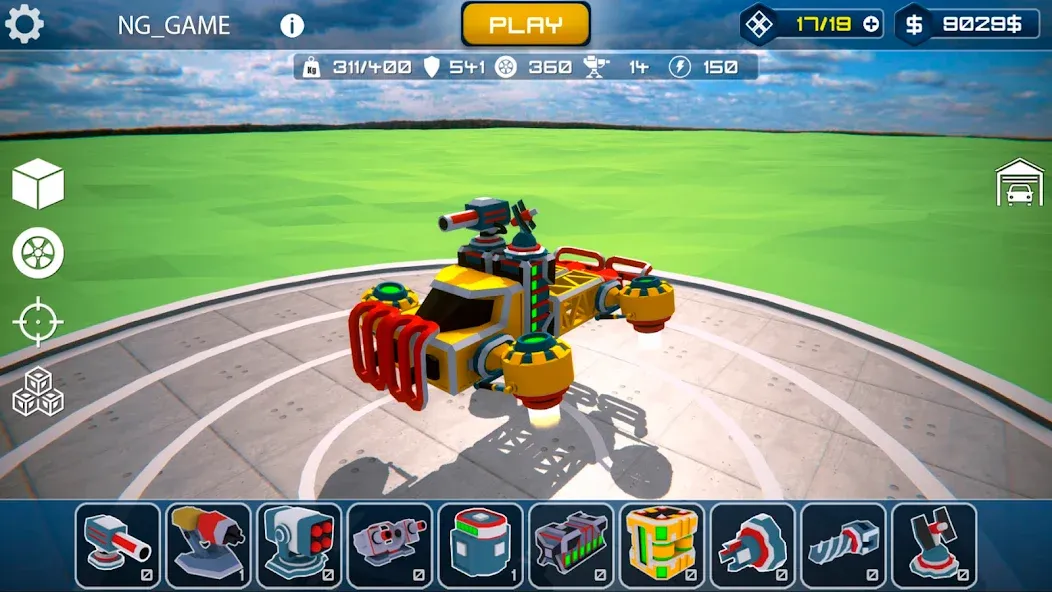 Block Tech : Sandbox Online (Блок Тех) [МОД: Все открыто, Дополнительные деньги и Меню MOD] Screenshot 2