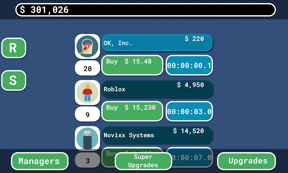 The Ok Clicker (Ди Ок Кликер) [МОД: Меню, Бесконечные монеты и Открытые уровни] Screenshot 2