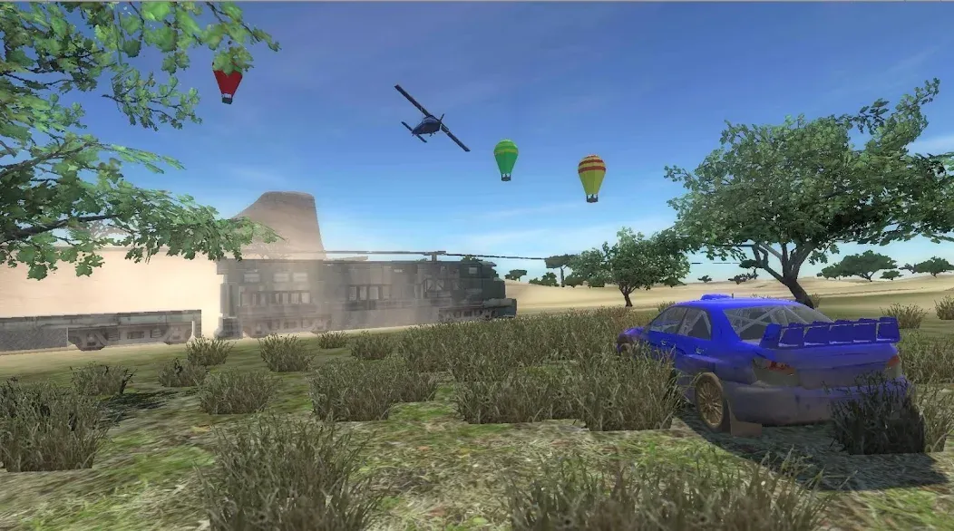 Off-Road Rally (Офф) [МОД: Все открыто, Дополнительные деньги и Меню MOD] Screenshot 1