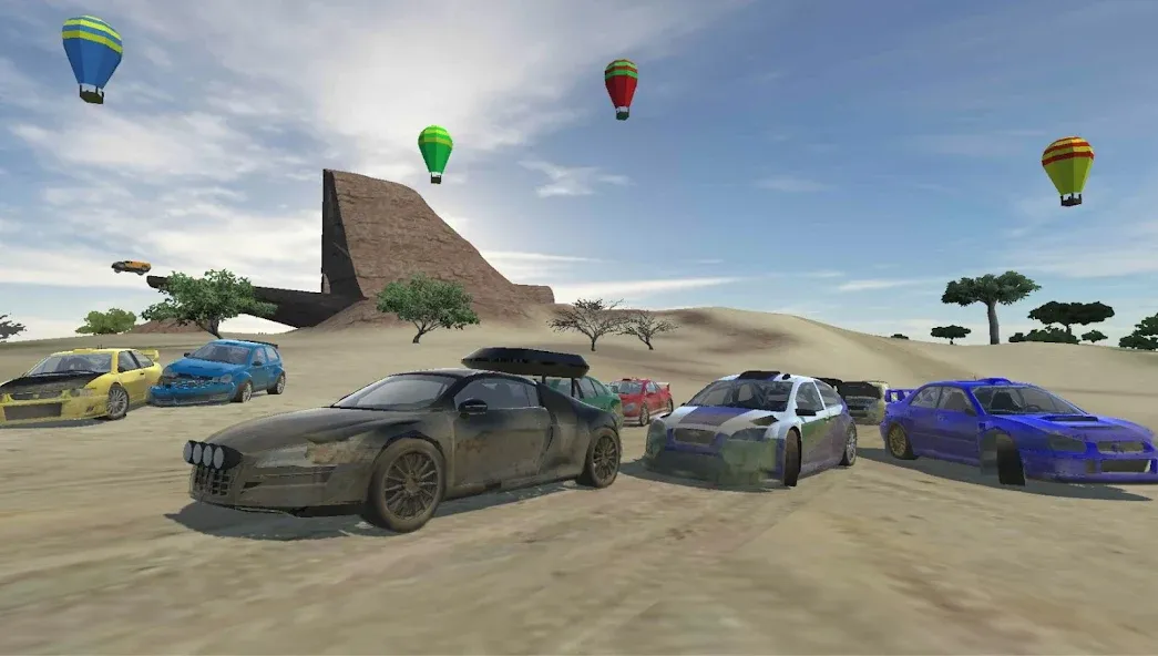 Off-Road Rally (Офф) [МОД: Все открыто, Дополнительные деньги и Меню MOD] Screenshot 2