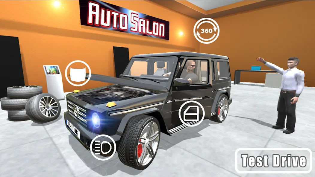 Offroad G-Class [МОД: Меню, Бесконечные монеты и Открытые уровни] Screenshot 1
