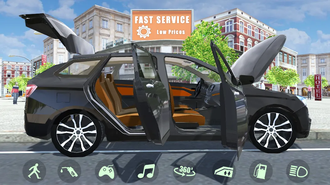 Russian Cars: VestaSW [МОД: Бесконечные деньги, Монеты и Мега MOD] Screenshot 1