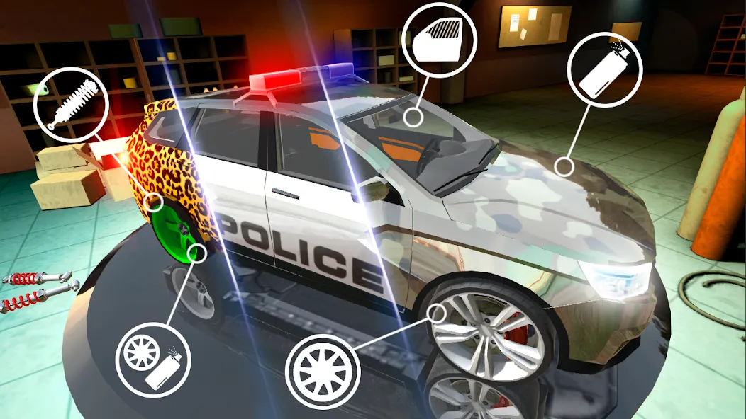Russian Cars: VestaSW [МОД: Бесконечные деньги, Монеты и Мега MOD] Screenshot 2