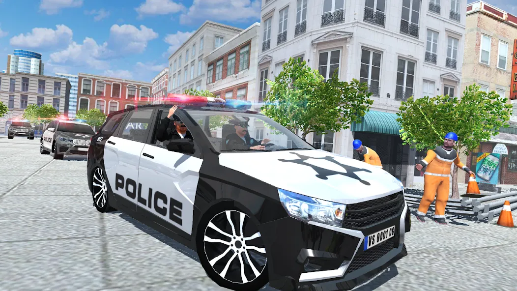 Russian Cars: VestaSW [МОД: Бесконечные деньги, Монеты и Мега MOD] Screenshot 4