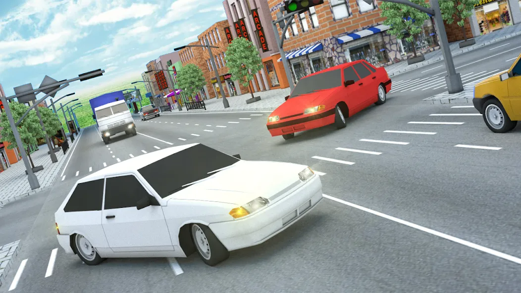 Russian Cars: 13, 14 and 15 [МОД: Деньги, Монеты и Меню MOD] Screenshot 1