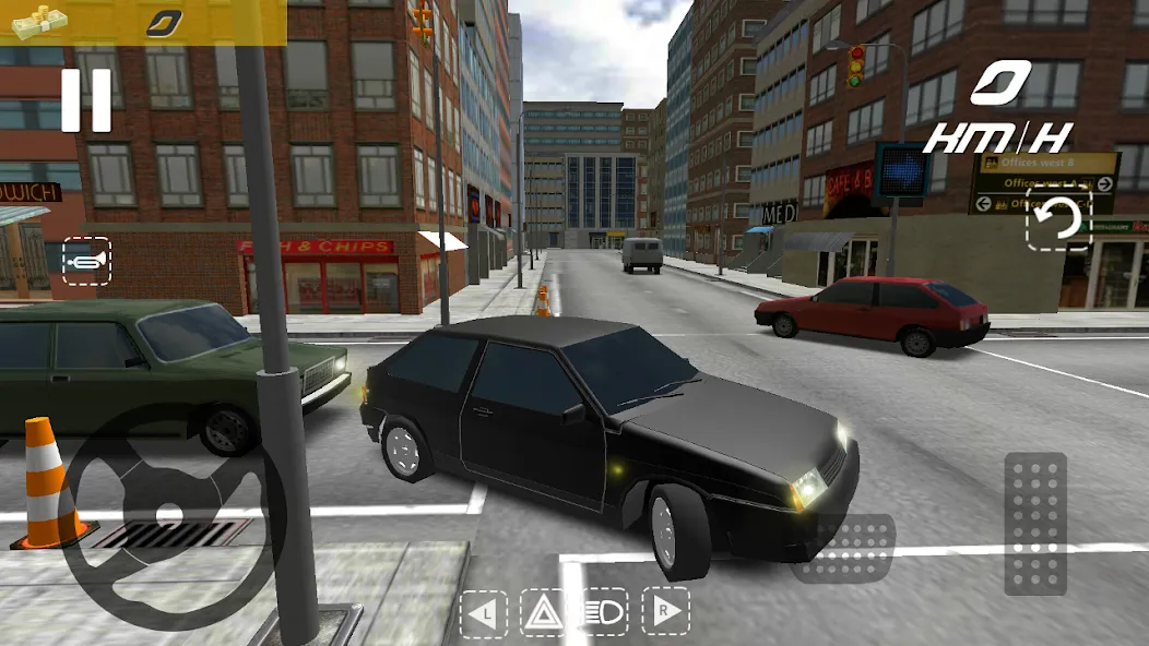 Russian Cars: 8 in City [МОД: Много монет, Открытые уровни и Мега MOD] Screenshot 2