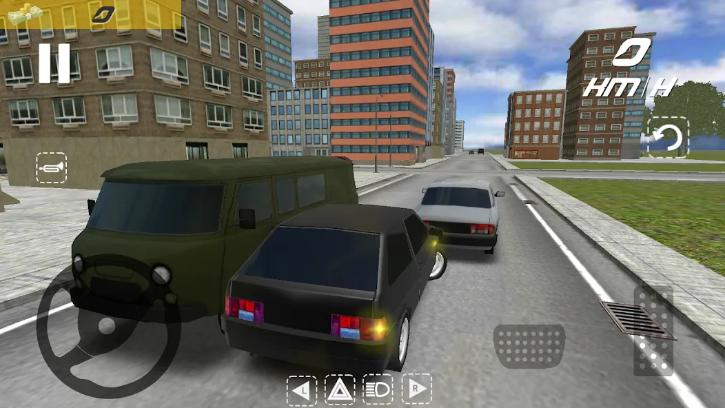 Russian Cars: 8 in City [МОД: Много монет, Открытые уровни и Мега MOD] Screenshot 3