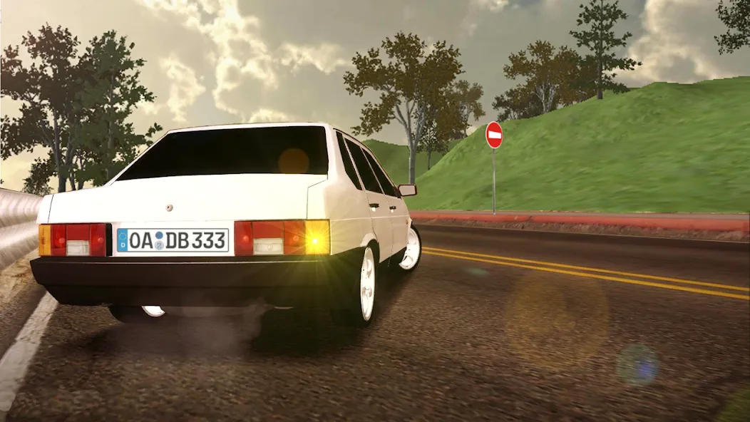 Russian Cars: 99 and 9 in City [МОД: Деньги, Монеты и Меню MOD] Screenshot 1