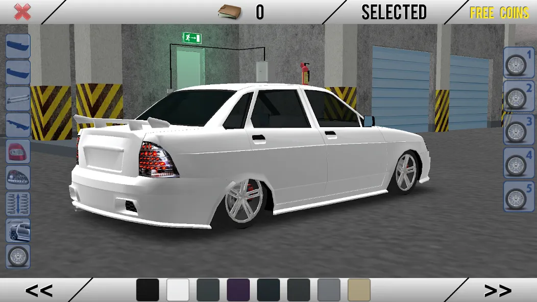 Russian Cars: Priorik [МОД: Много монет, Открытые уровни и Мега MOD] Screenshot 1