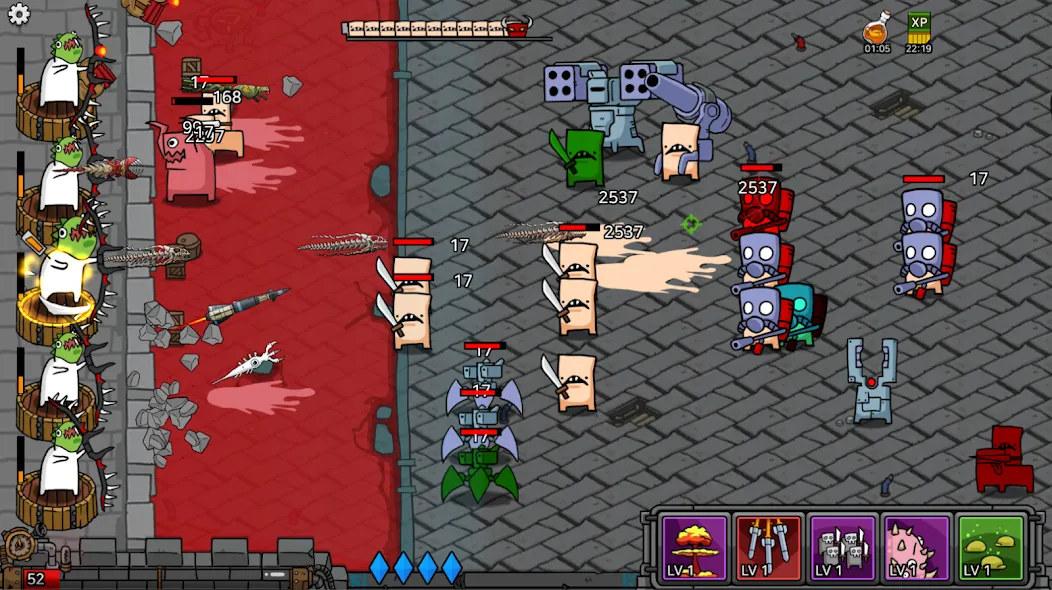 Arrow War [МОД: Все открыто, Дополнительные деньги и Меню MOD] Screenshot 4