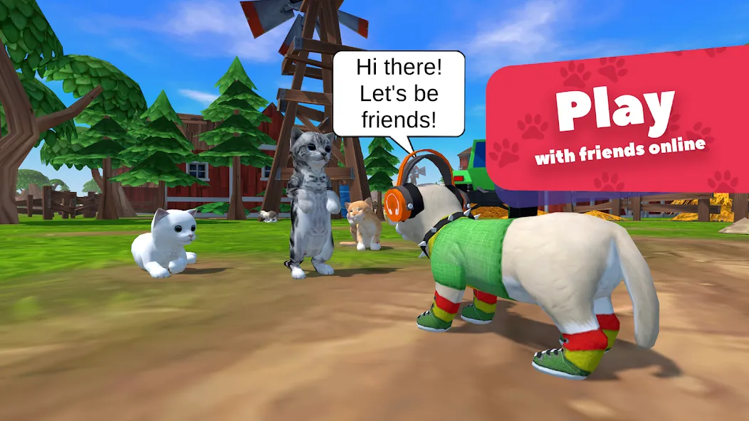 Cat Simulator - Animal Life [МОД: Много денег, Монет и Все открыто] Screenshot 2