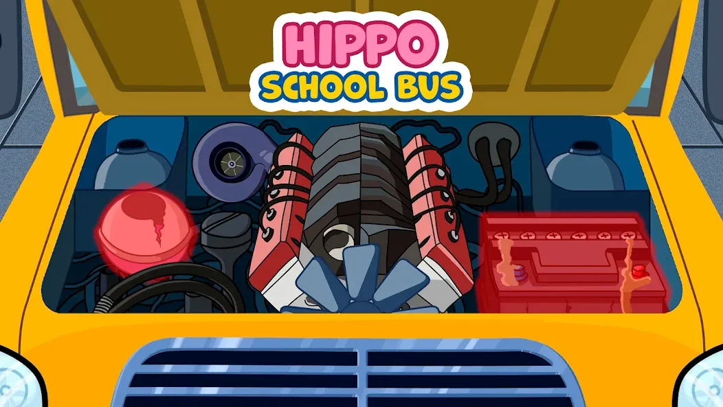 Kids School Bus Adventure [МОД: Много монет, Открытые уровни и Мега MOD] Screenshot 3