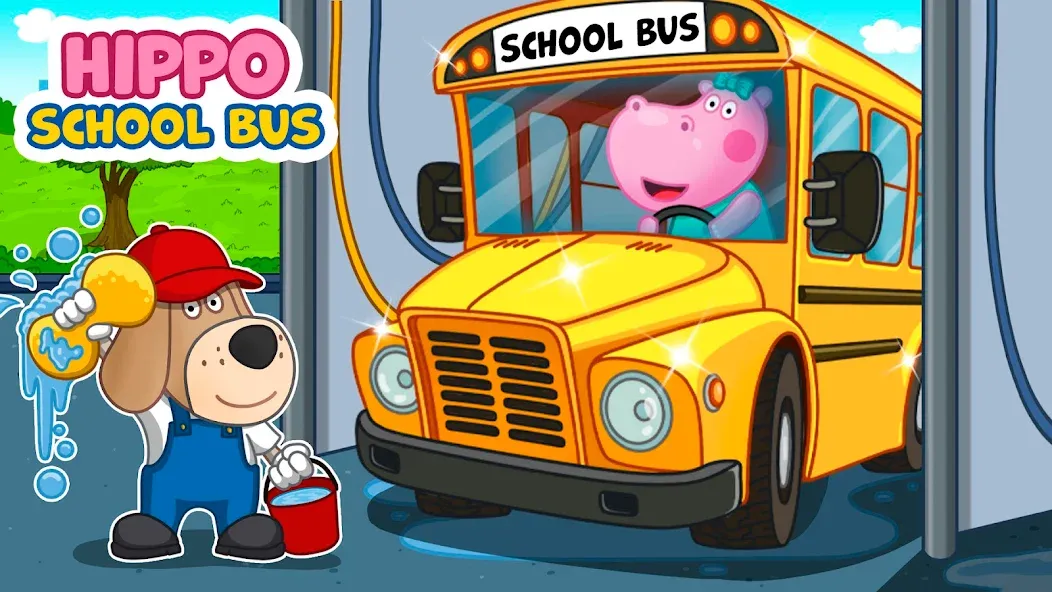 Kids School Bus Adventure [МОД: Много монет, Открытые уровни и Мега MOD] Screenshot 5
