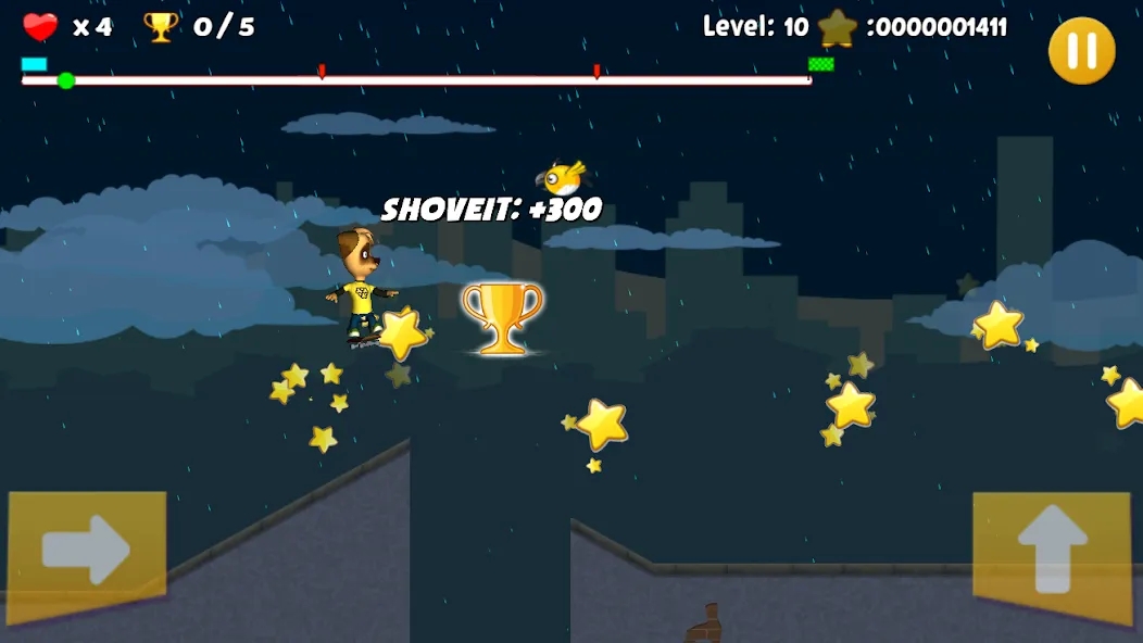 Pooches: Skateboard [МОД: Много монет, Открытые уровни и Мега MOD] Screenshot 3