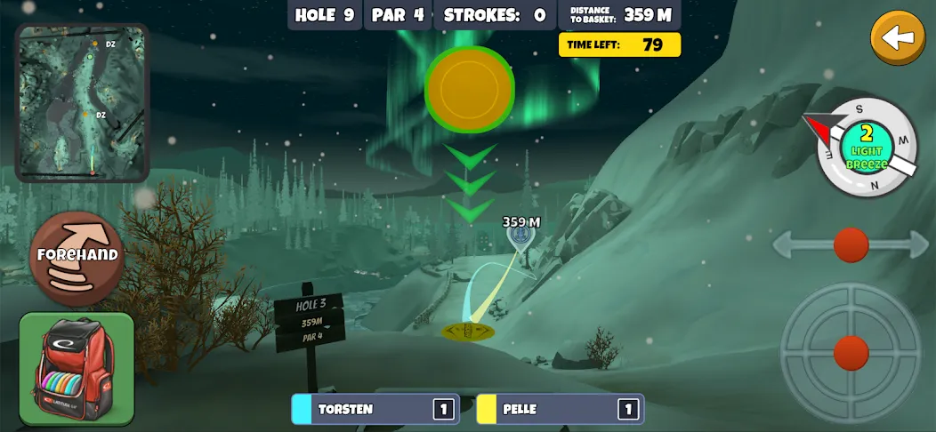 Disc Golf Valley (Диск Гольф Вэлли) [МОД: Деньги, Монеты и Меню MOD] Screenshot 2