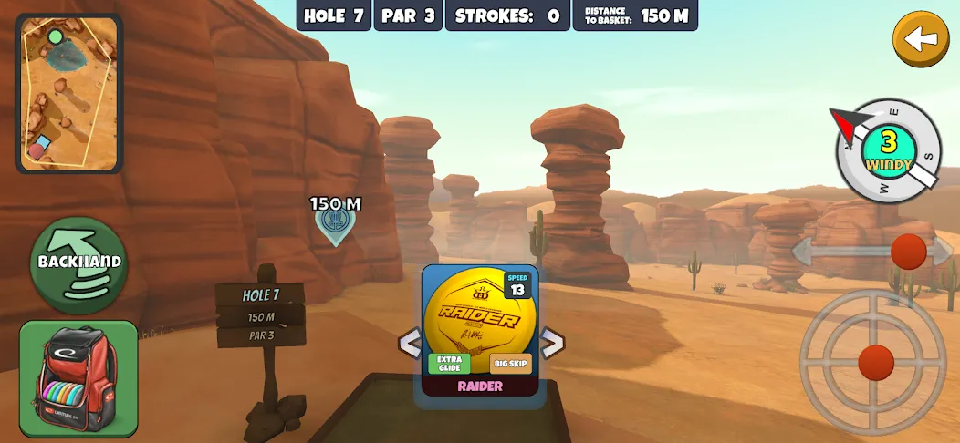 Disc Golf Valley (Диск Гольф Вэлли) [МОД: Деньги, Монеты и Меню MOD] Screenshot 4