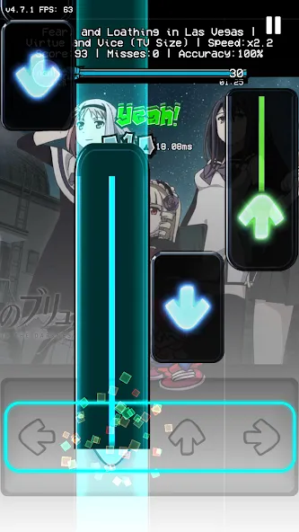 OsuAnime Bling Bang Bang Born (Уии Фанкин Етелед ФНФ Мод) [МОД: Много денег, Монет и Все открыто] Screenshot 5