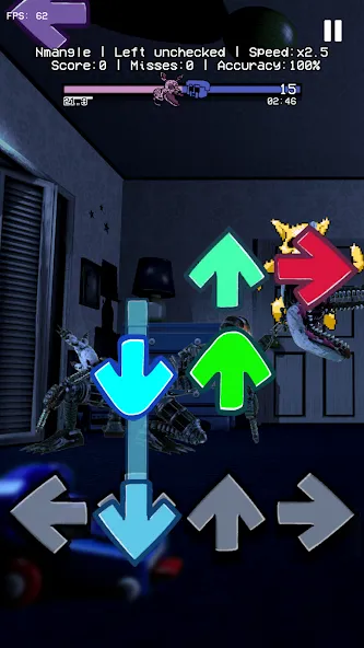 Hypno Mix Five Nights Battle (ФНФ Хипно Микс Пять Ночей) [МОД: Много денег, Монет и Все открыто] Screenshot 3