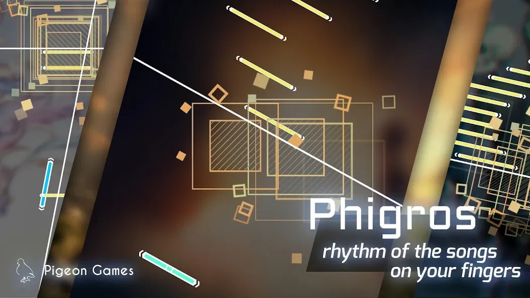 Phigros (Фигрос) [МОД: Много денег, Монет и Все открыто] Screenshot 1