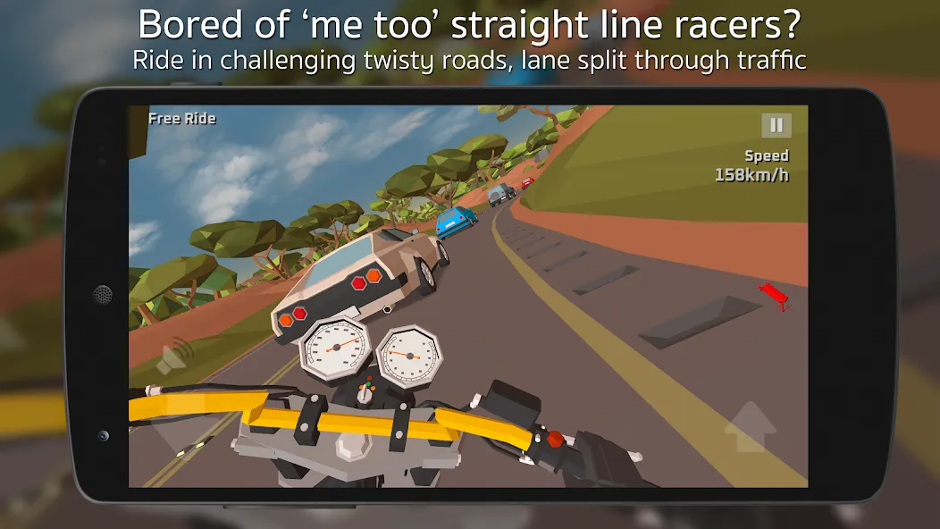 Cafe Racer (Кафе Рейсер) [МОД: Меню, Бесконечные монеты и Открытые уровни] Screenshot 1