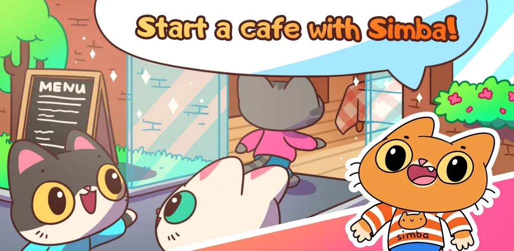 Simba Cafe [МОД: Много денег, Монет и Все открыто] Screenshot 4