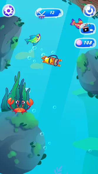 Simba Fishing [МОД: Все открыто, Дополнительные деньги и Меню MOD] Screenshot 3