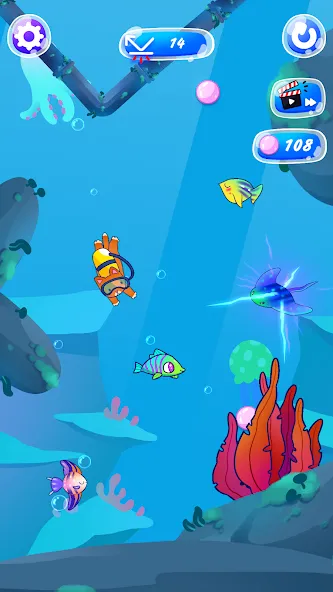 Simba Fishing [МОД: Все открыто, Дополнительные деньги и Меню MOD] Screenshot 4