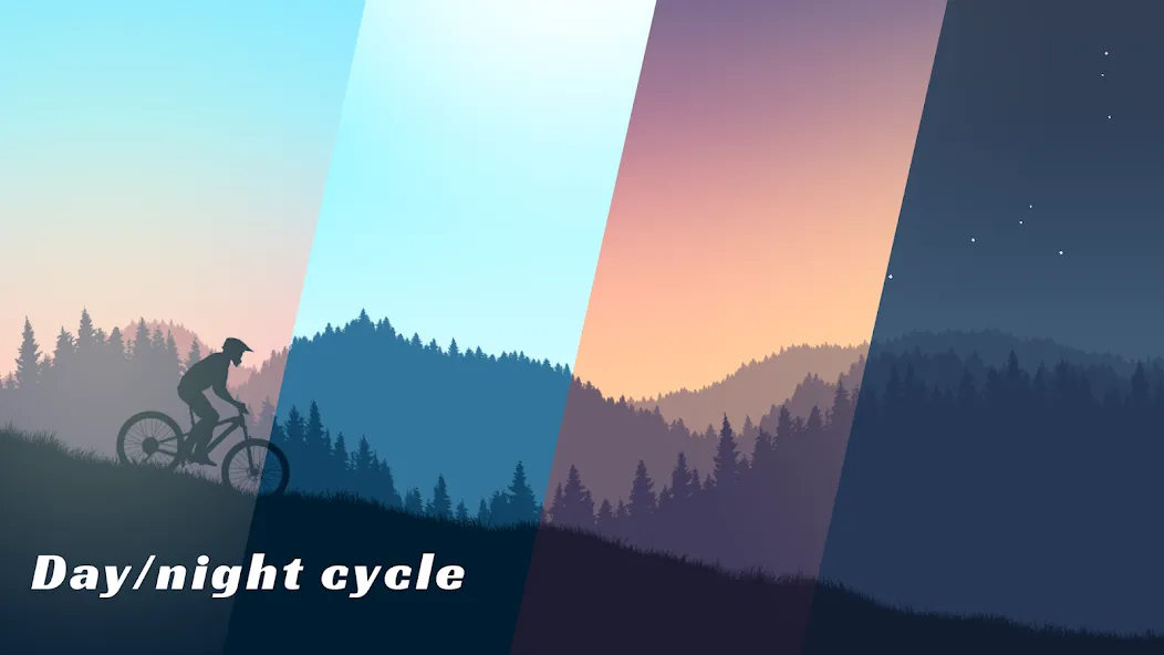 Mountain Bike Xtreme (Маунтин Байк Экстрим) [МОД: Все открыто, Дополнительные деньги и Меню MOD] Screenshot 1